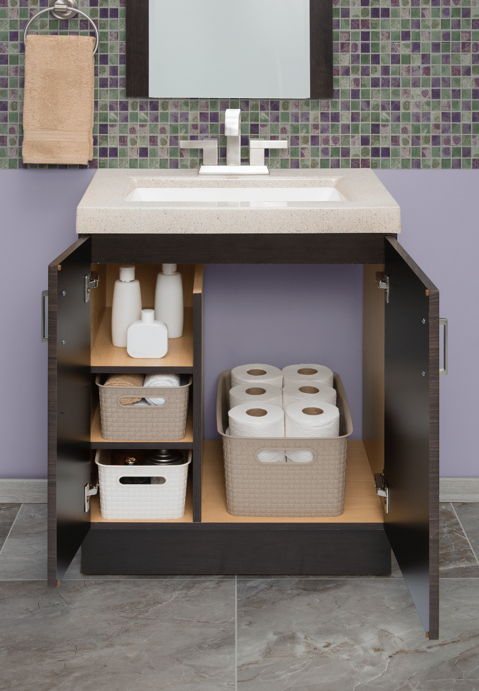 Tendencia: Gabinetes para baños contemporáneos – The Home Depot Blog