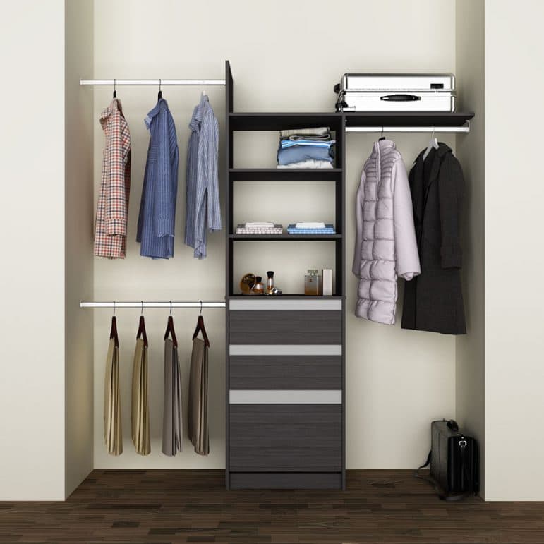 Los mejores clósets modernos para espacios pequeños – The Home Depot Blog