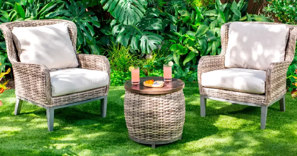 Muebles para patios pequeños