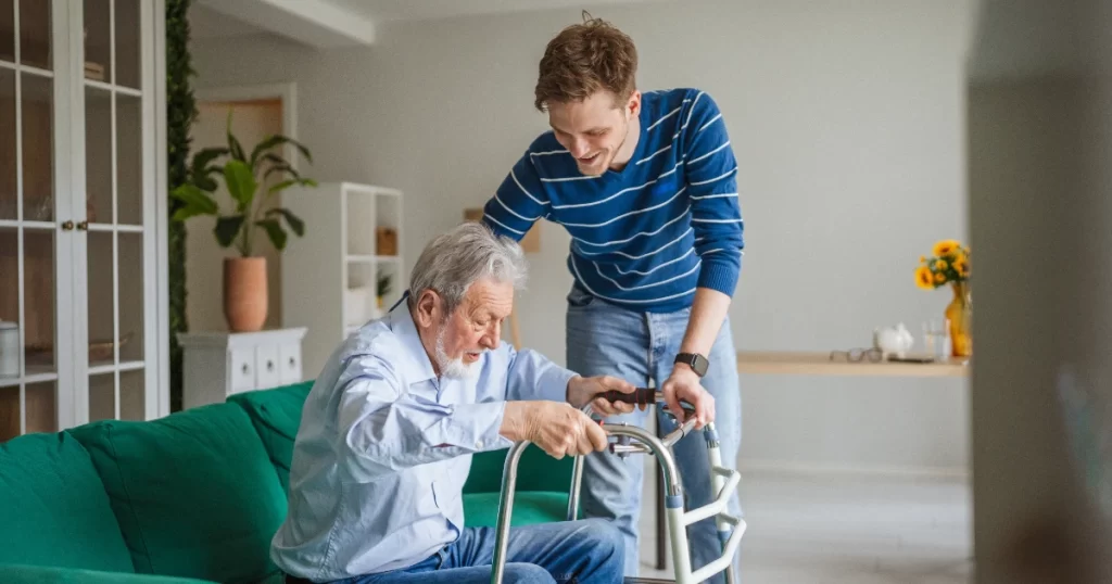 Prevención de caídas en un adulto mayor