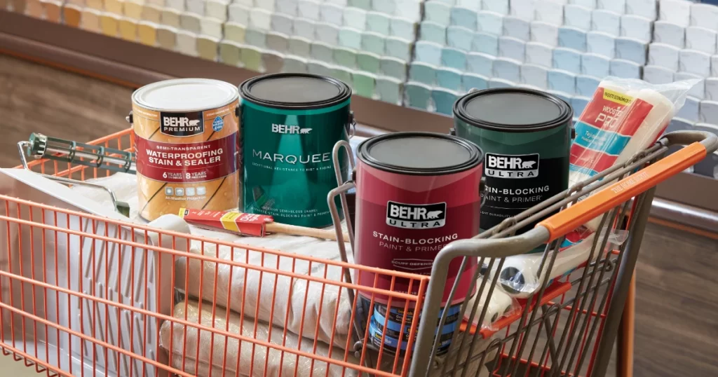 Behr pinturas de casas